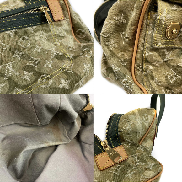 LOUIS VUITTON x Takashi Murakami Denim Monogram Jasmine Duffle LIMITED EDITION - Picture 10 of 12